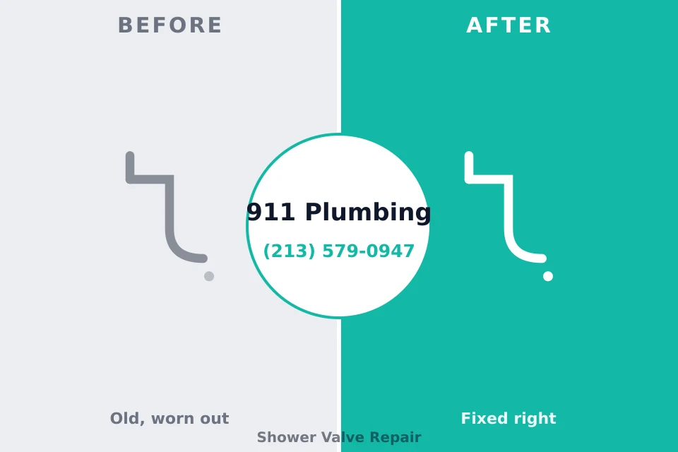 Before and after: plumbing company Bangor, ME